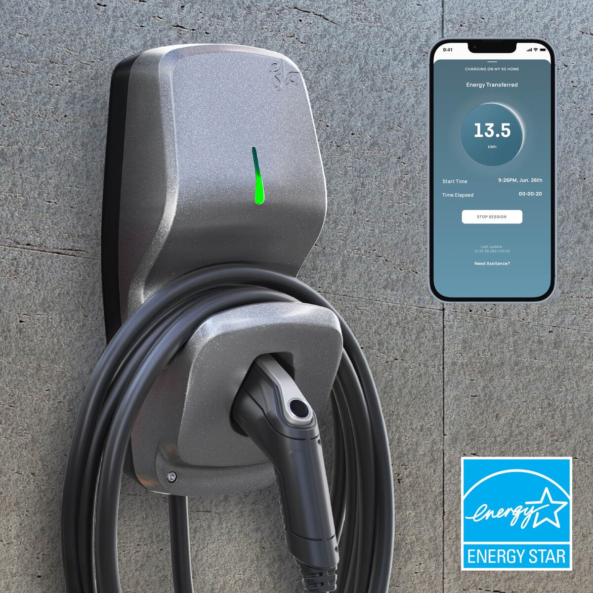 FLO Home™ X5 – Smart Level 2 EV Charging Station - FLO Services USA